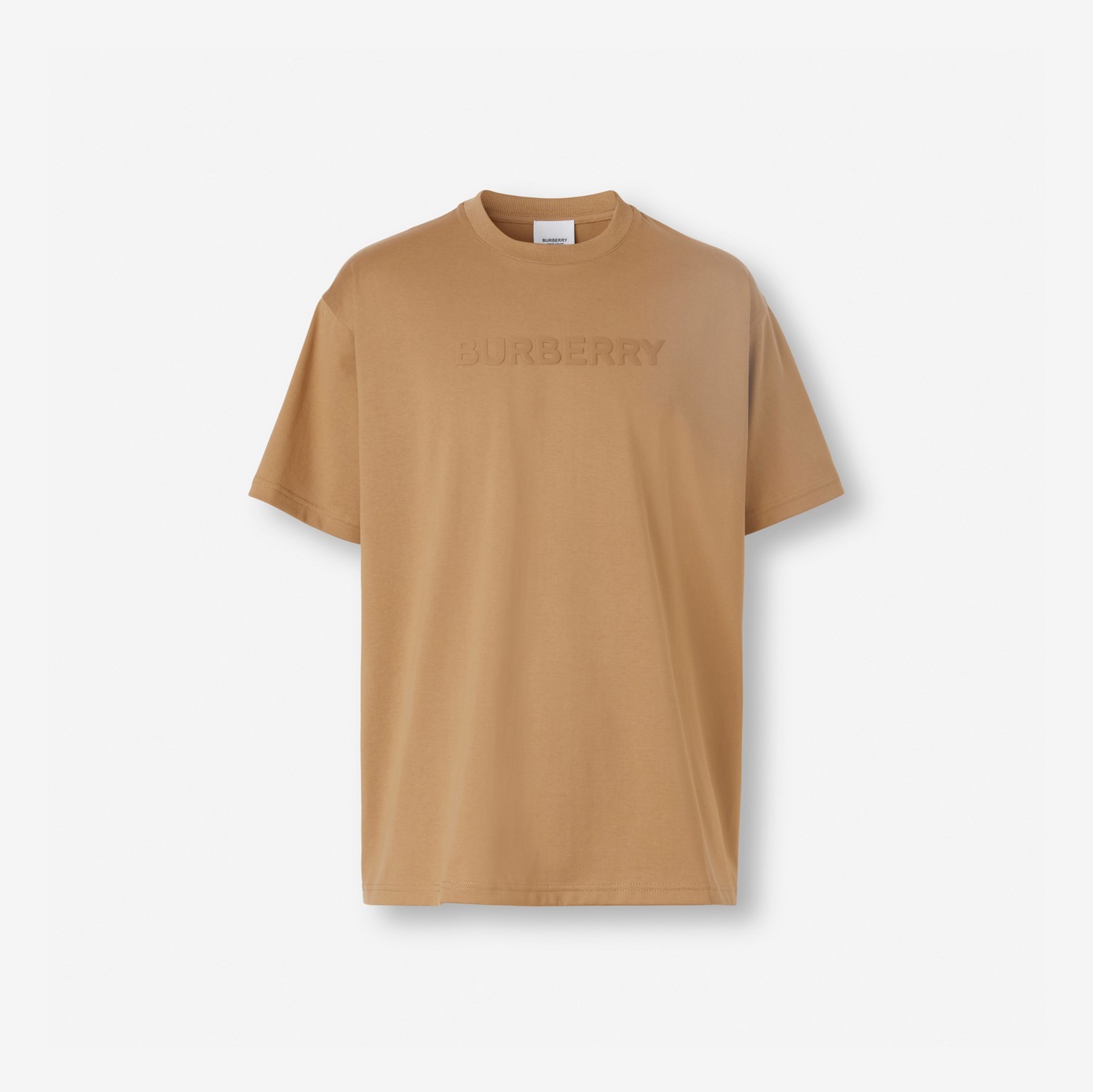 Camiseta con estampado de logotipo (Cámel) - Hombre | Burberry® oficial