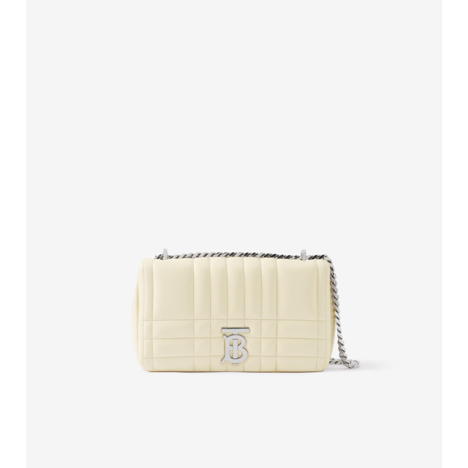 Shop Burberry Mini Lola TB Quilted Leather Shoulder Bag