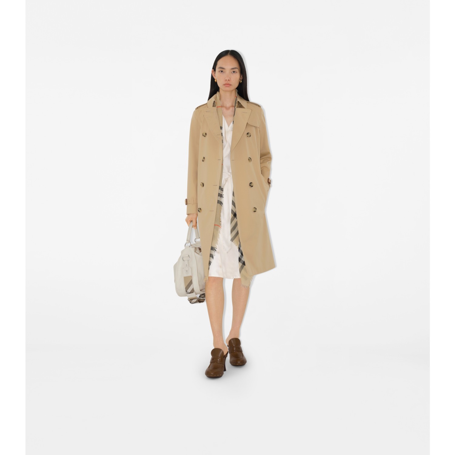 Long Kensington Heritage Trench Coat