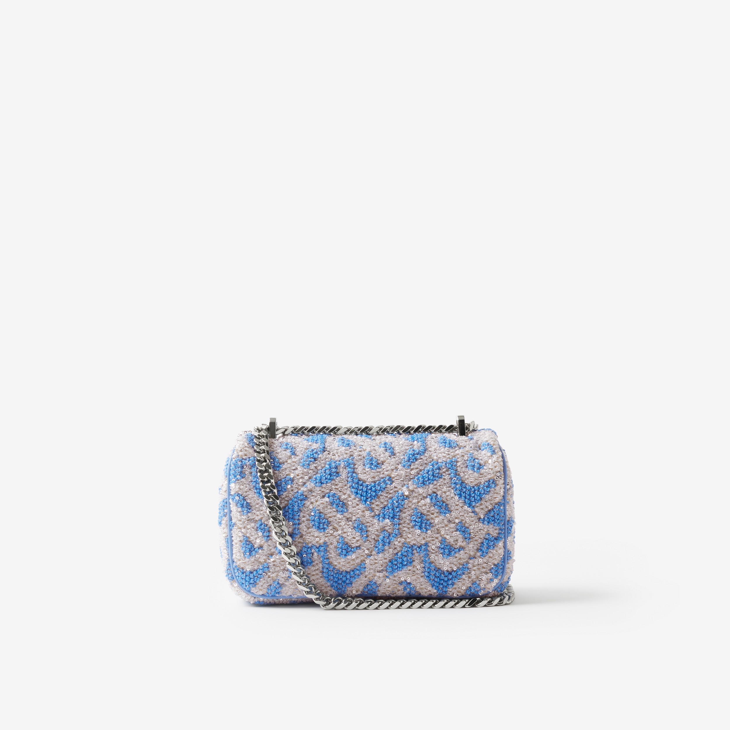 Bolsa Lola - Mini (Azul Centáurea Suave) - Mulheres | Burberry® oficial - 3