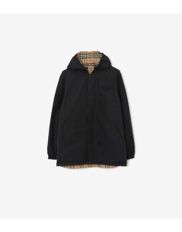 Burberry jacket mens black hotsell