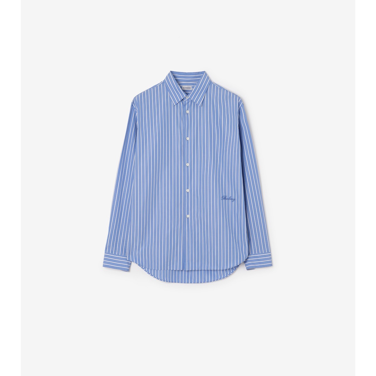  Stripe Relaxed Fit d Cotton Shirt