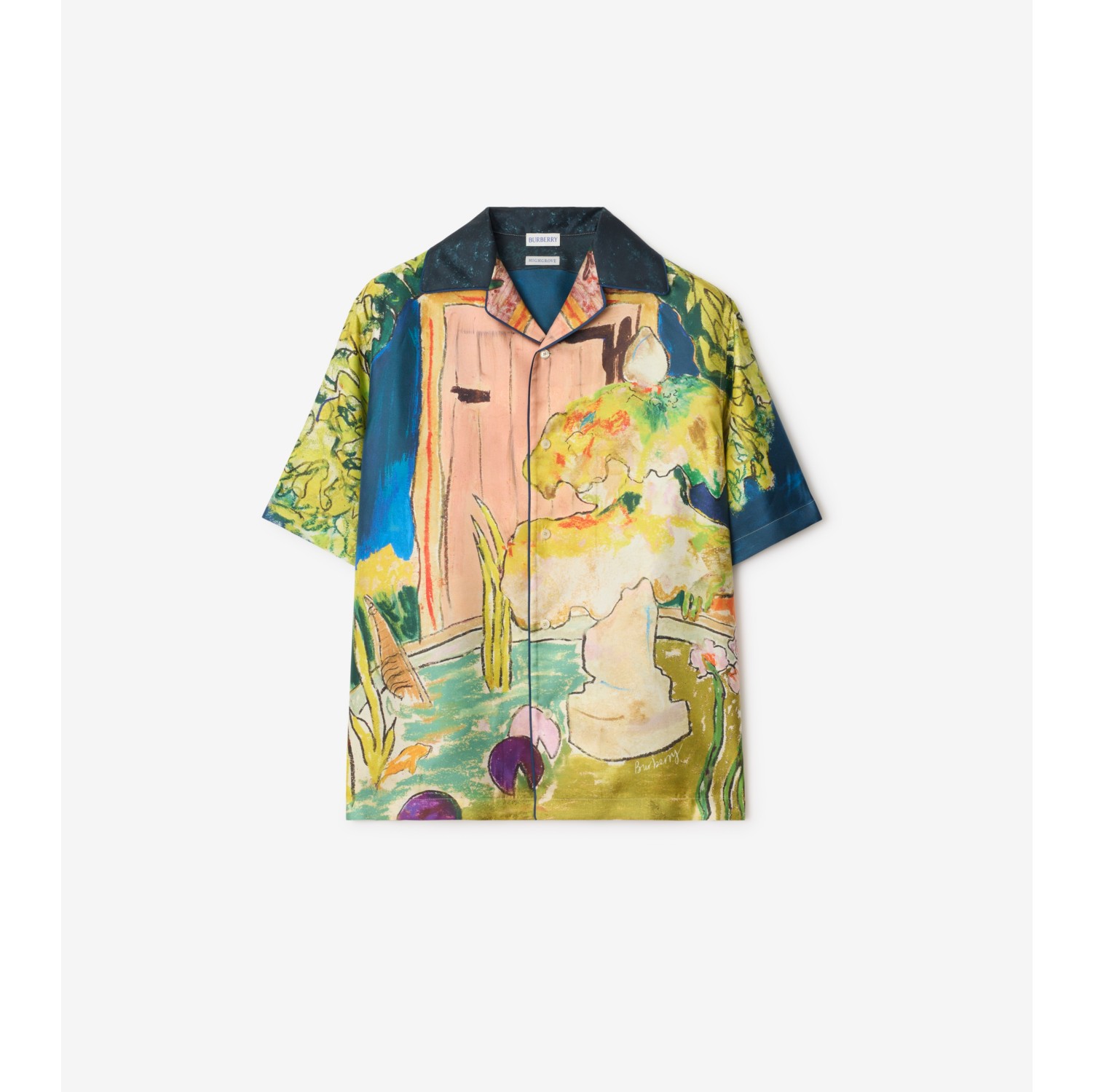 Highgrove Fountain Silk Shirt