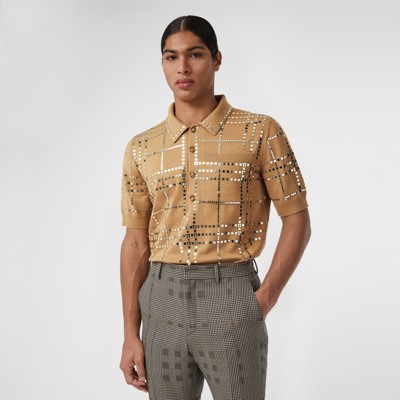 burberry camel shirt