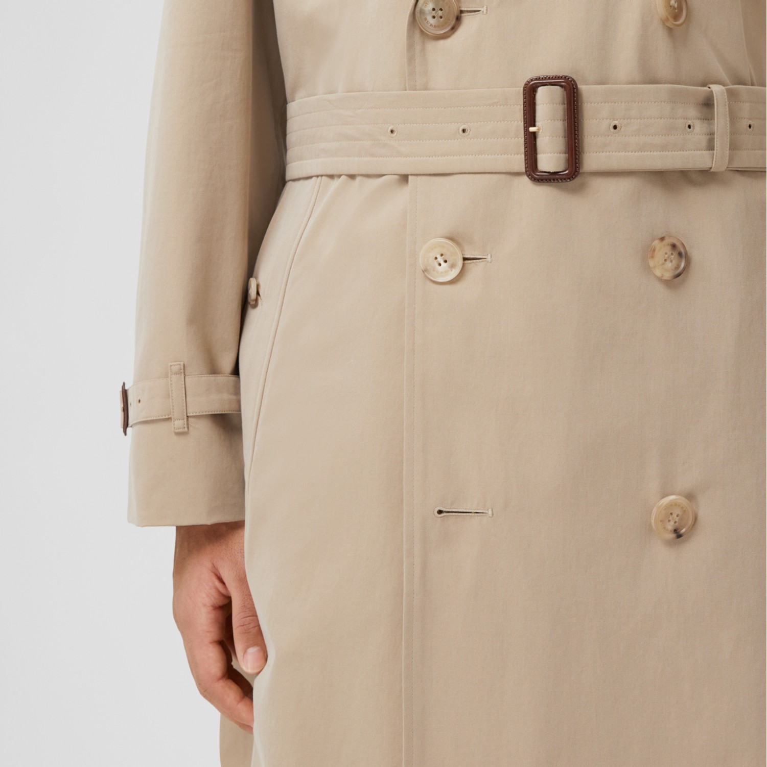 The Westminster Heritage Trench Coat in HONEY - Men, Cotton Gabardine ...