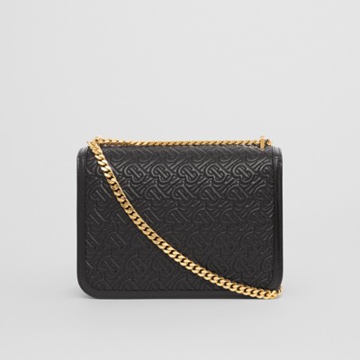medium quilted monogram lambskin tb bolsa