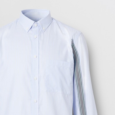 striped cotton oxford shirt