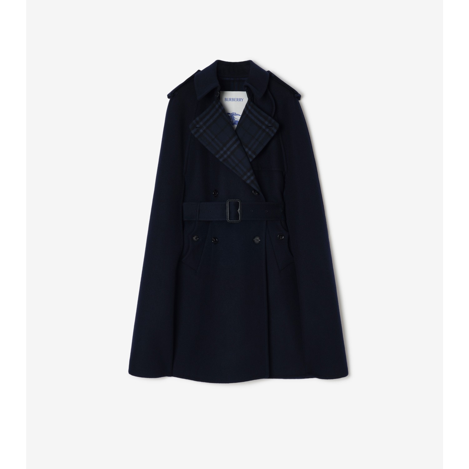 Wool Belmont Trench Cape