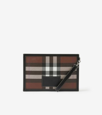 Men's Luxury Pouches | Burberry®️ Official