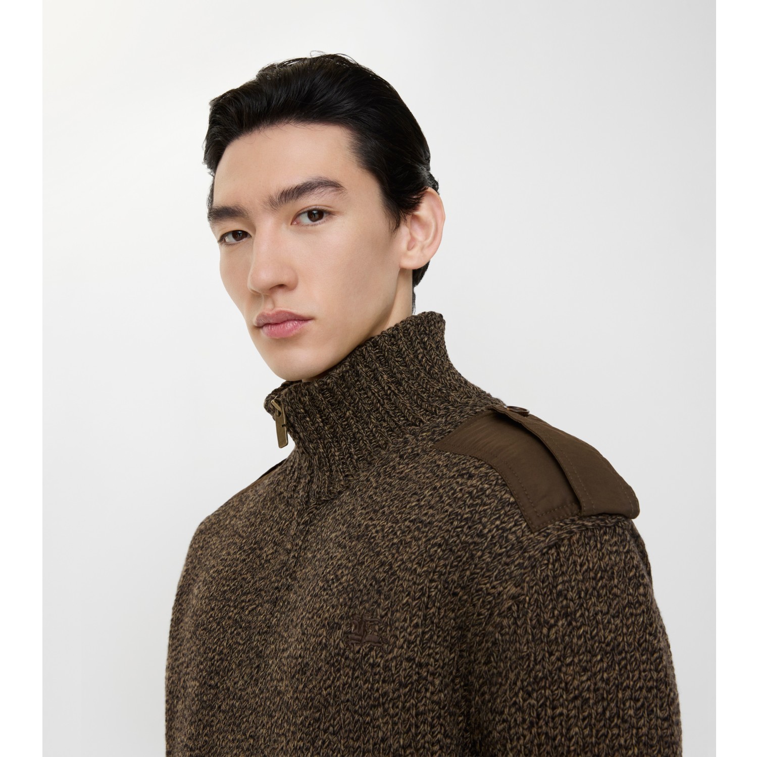 Wool Cashmere Jacket in Juniper green - Men | Burberry® Official