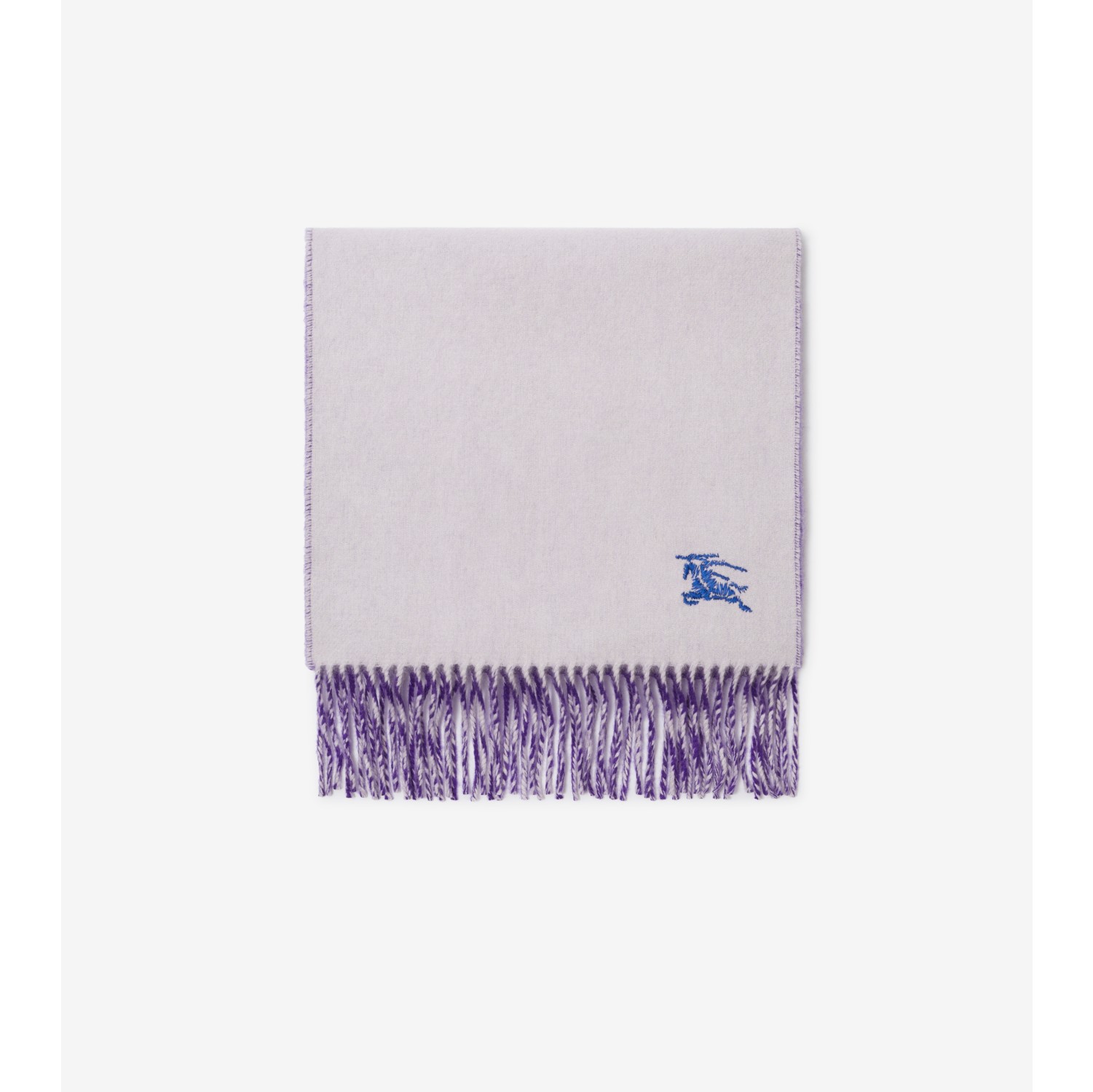 EKD Cashmere Reversible Scarf in Haze/royal | Burberry® Official