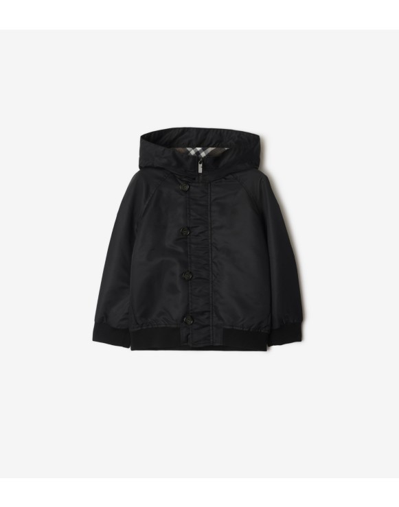 Nylon Bomber Jacket