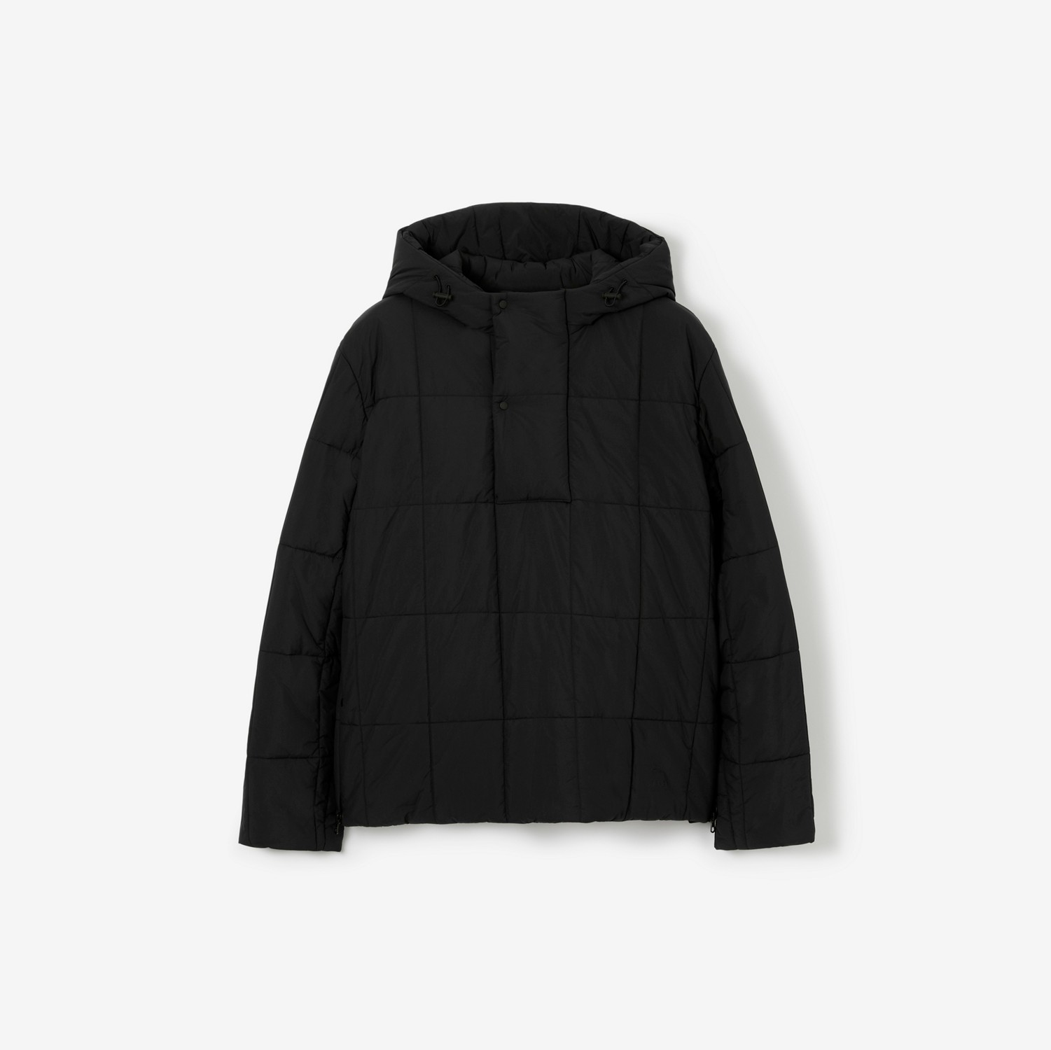 Quilted Nylon Half-zip Jacket in Black - Men | Burberry® Official