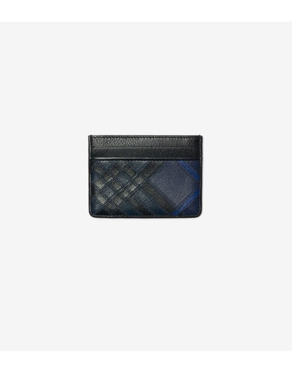 Check Intarsia Card Case