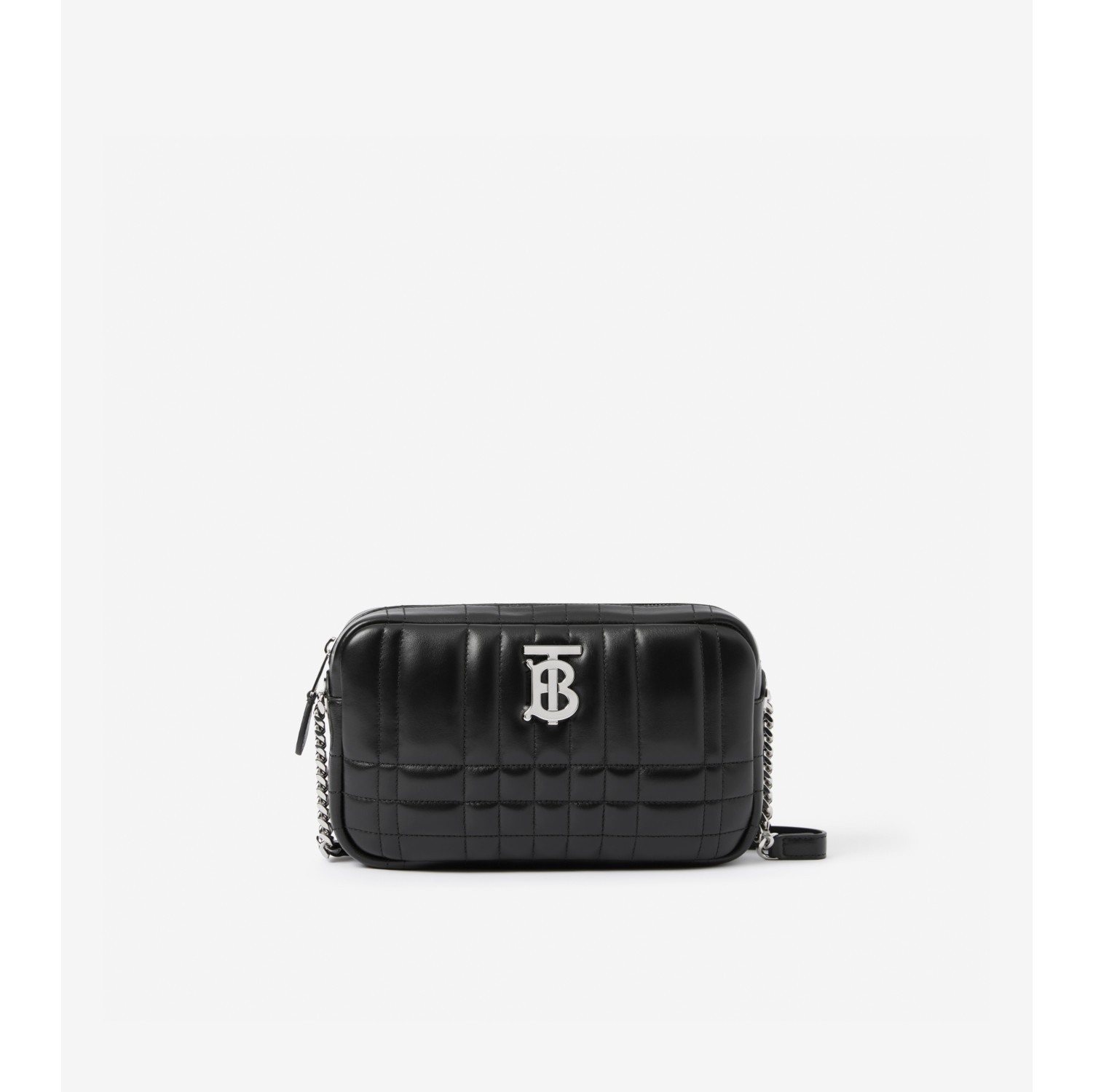 Small Lola Camera Bag in Black Women Leather Burberry Official