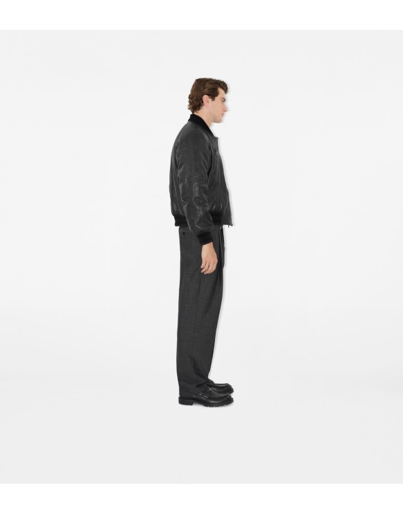 Bomber en cuir