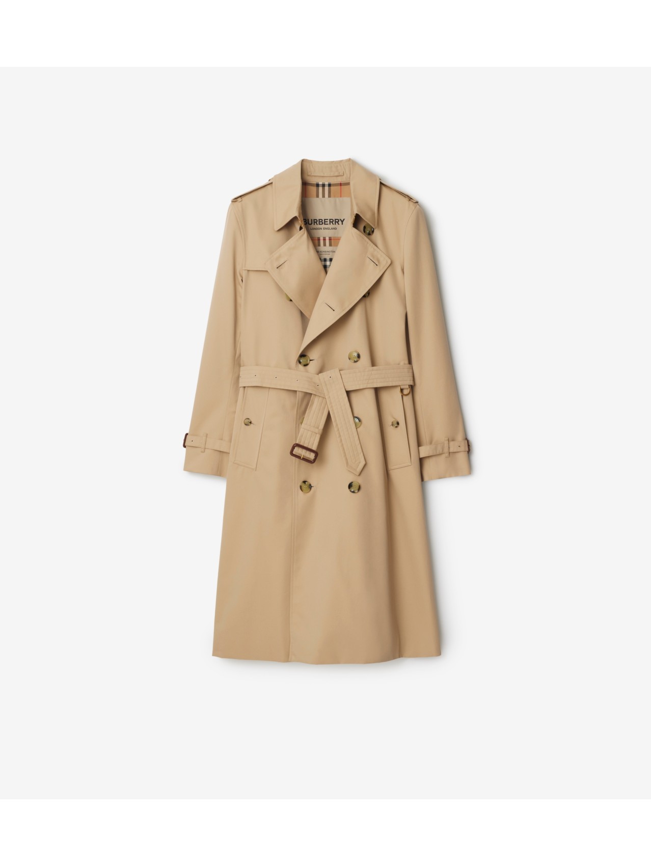 【正規店にて修理完了】BURBERRY THE KENSINGTON BURBERRY heritage kensington trench Black Burberry