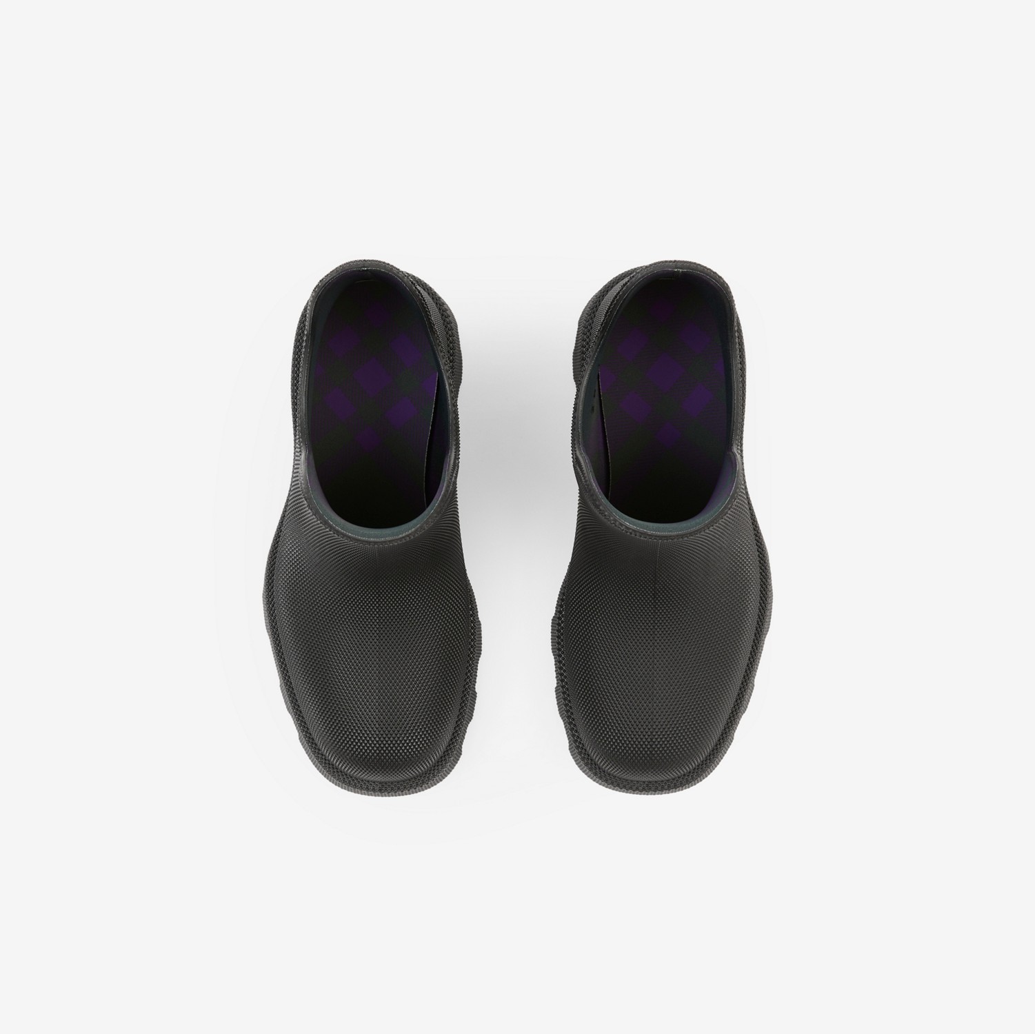 橡胶 Marsh 低筒靴 (黑色) - 女士 | Burberry® 博柏利官网
