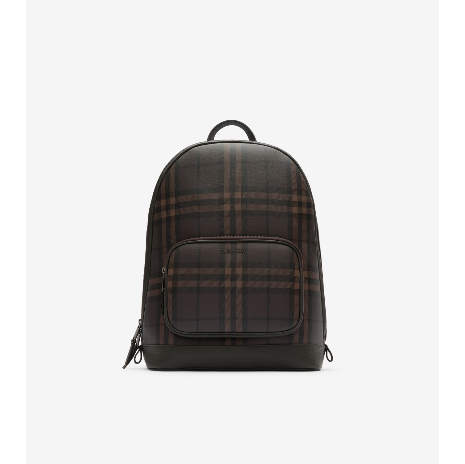 City Check Zip Backpack