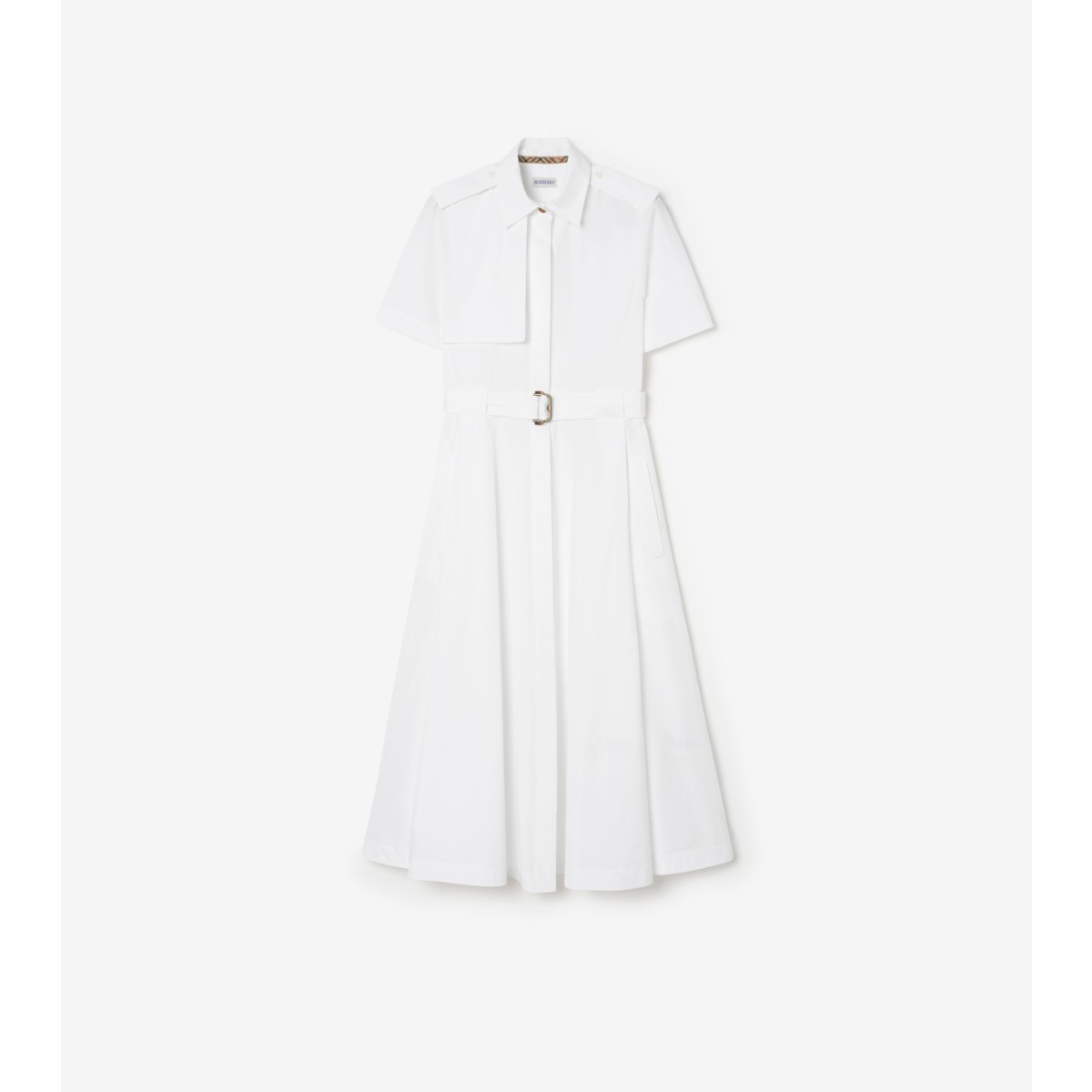  Poplin Shirt Dress