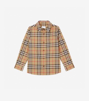 Little boy burberry sales shirts