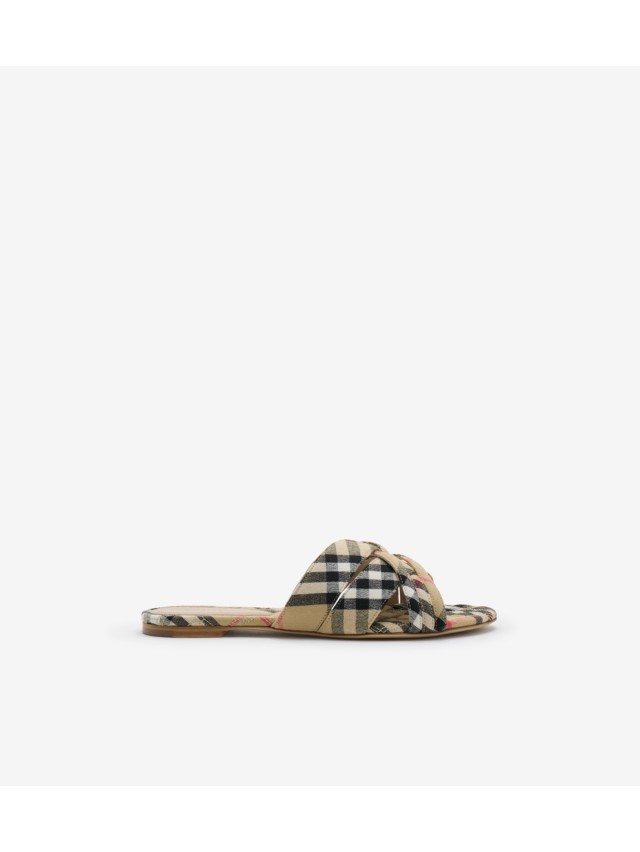 Burberry バーバリーチェック柄　サンダル　28㎝ Burberry バーバリーチェック柄サンダル28㎝