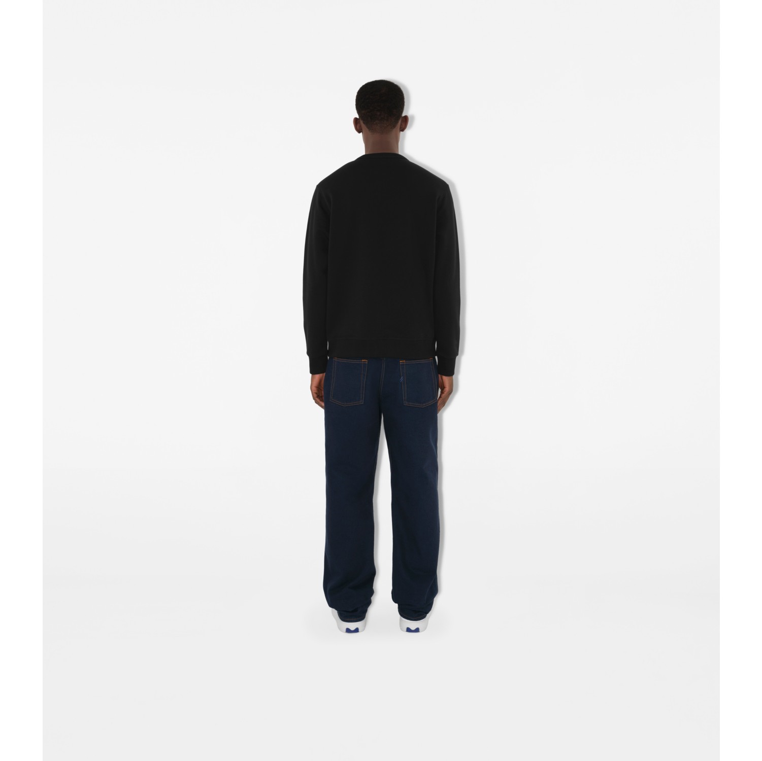 Sweat-shirt en coton à logo