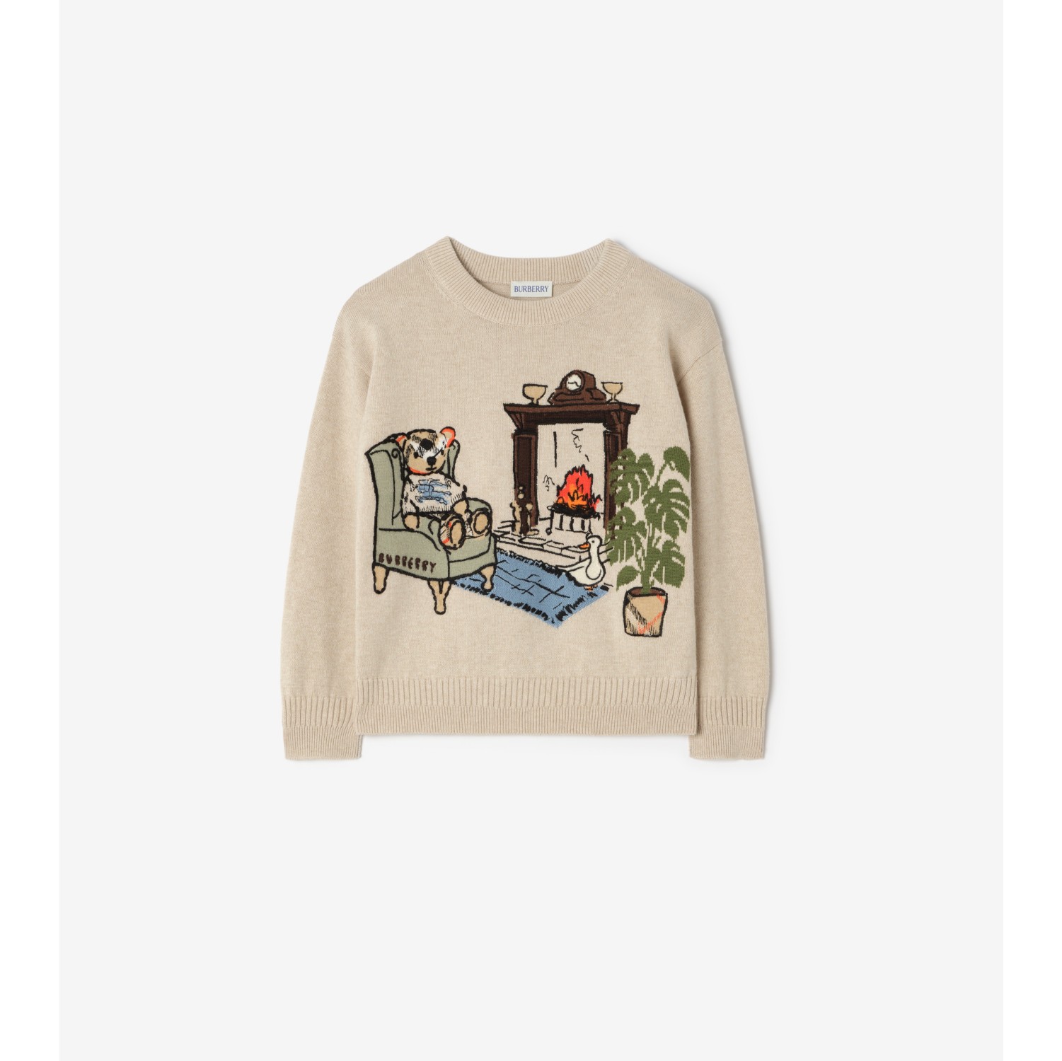 Home Bear Cotton Blend Sweater