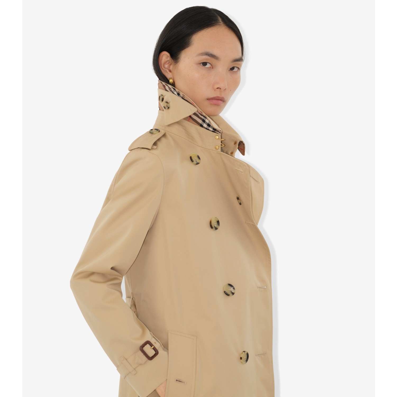 定価37.4万　タグ付　希少　バーバリー　ケンジントン　ロング　ハニーベージュ ADD3B6A2-3594-42D8-A75D-