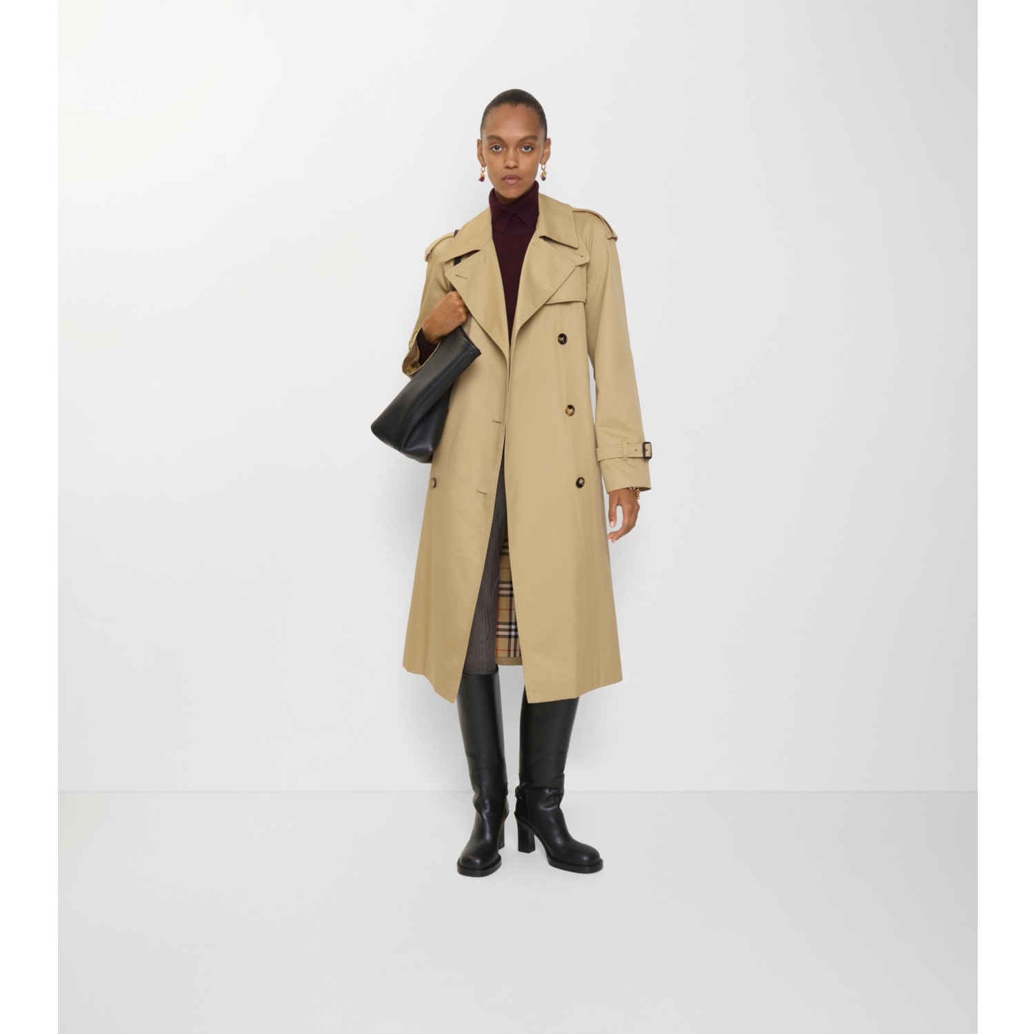 Long Castleford Trench Coat