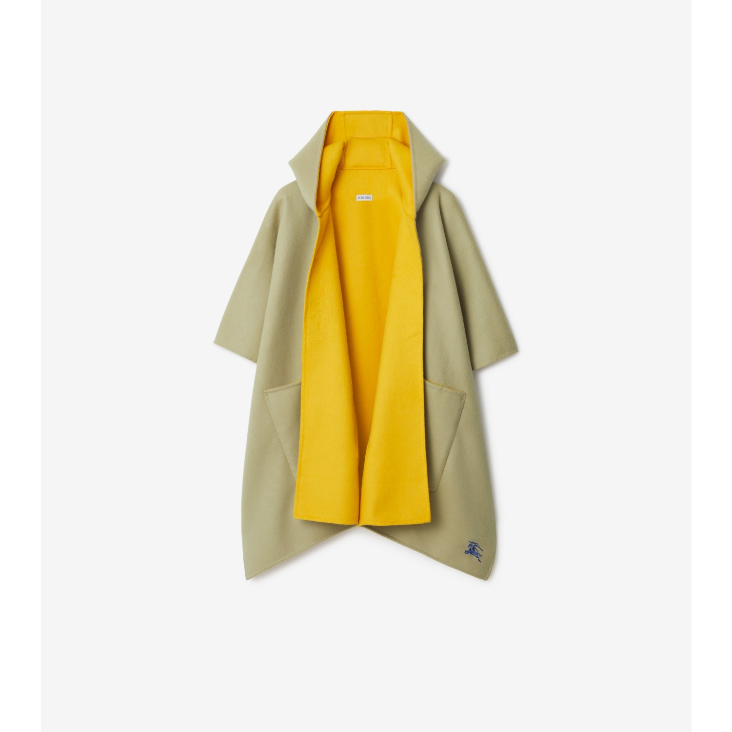 Burberry cashmere best sale hooded trench coat