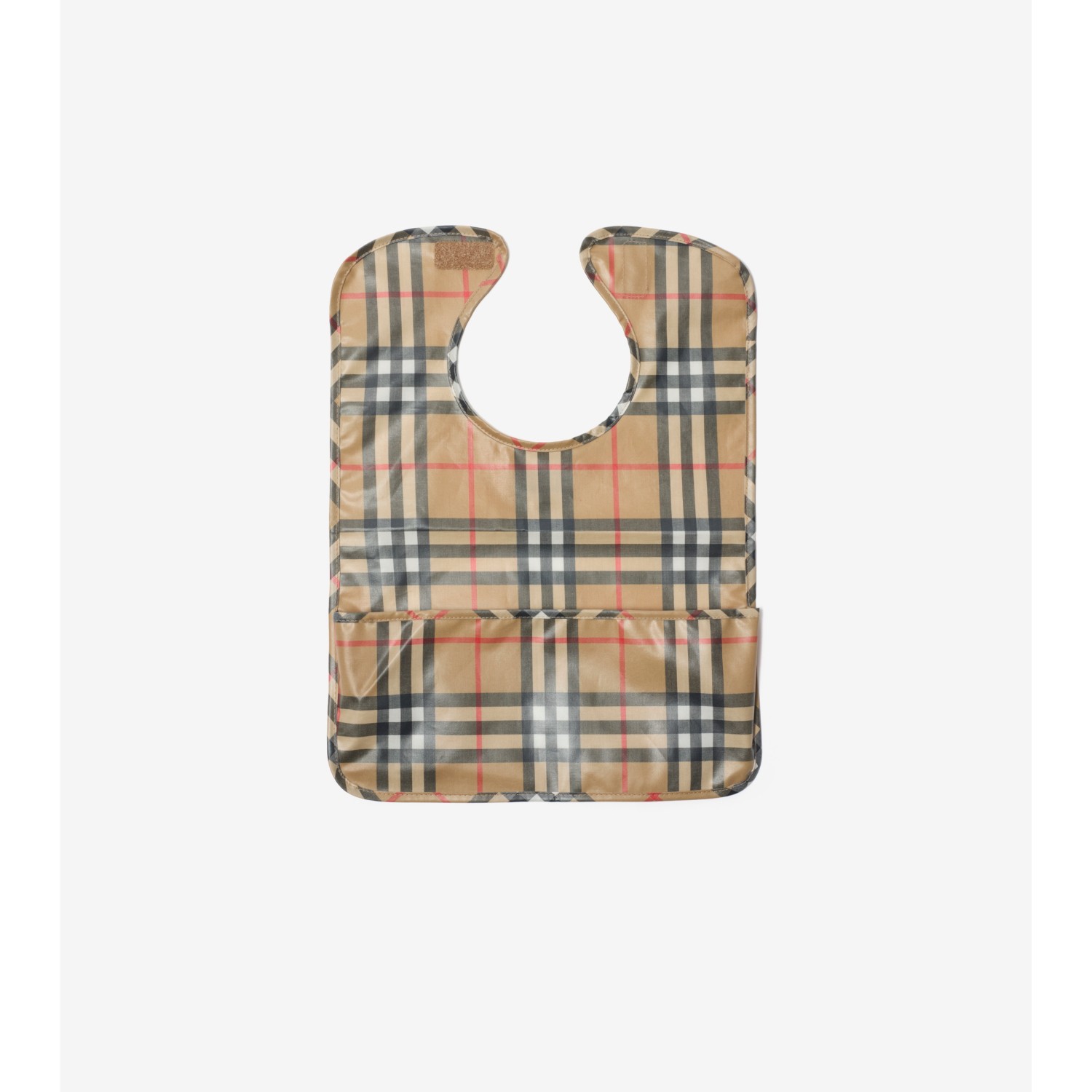 Check Coated Cotton Bib - thumbnail 2
