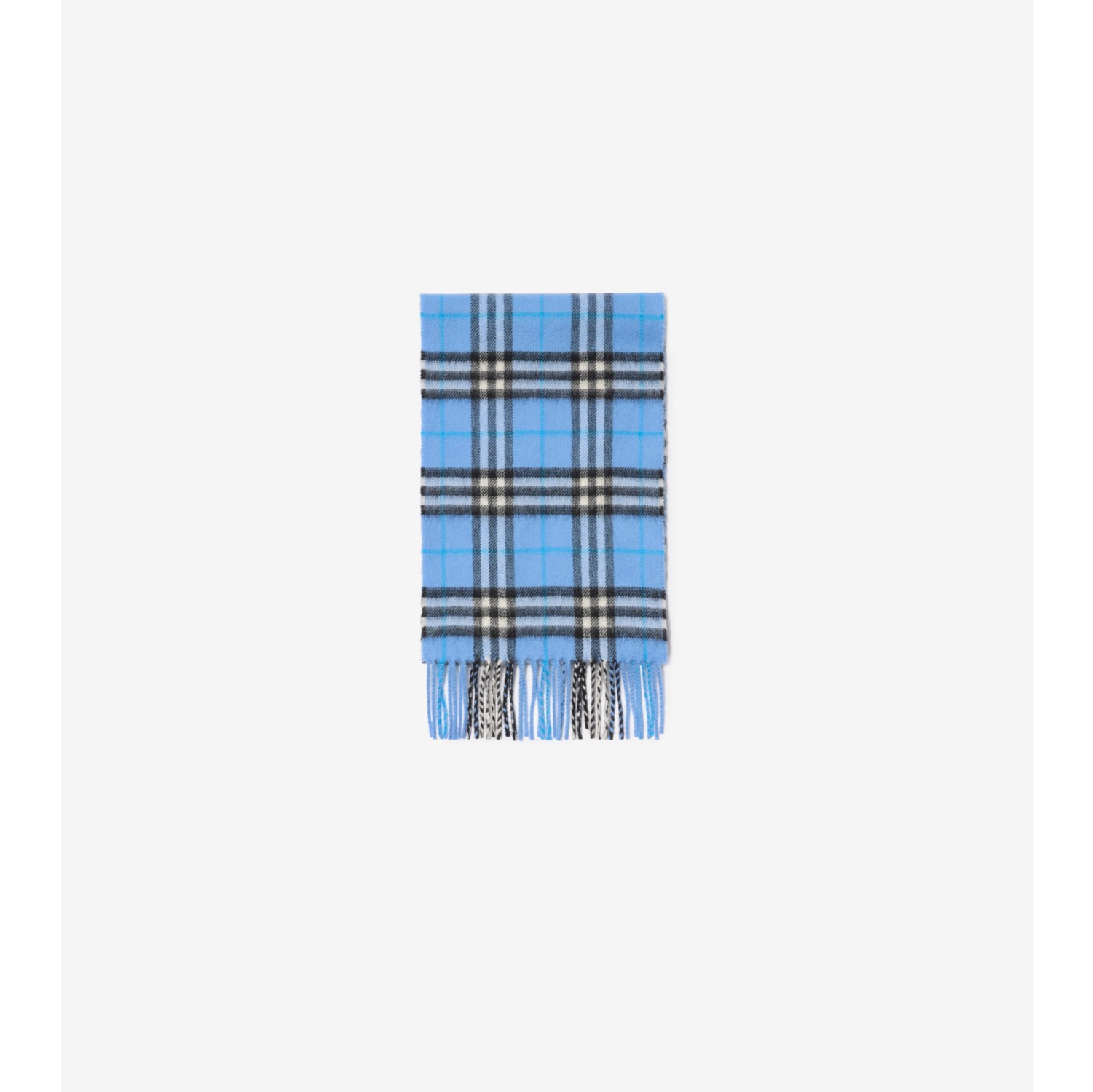 Check Cashmere Scarf