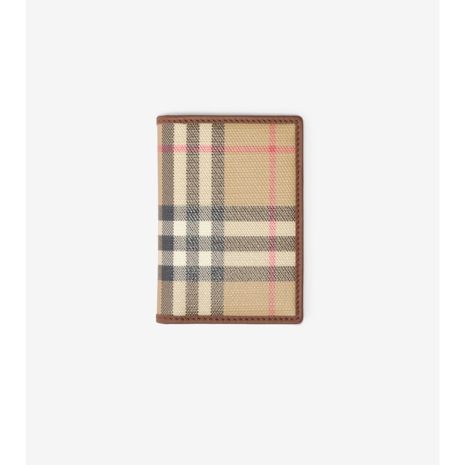 체크 여권 케이스