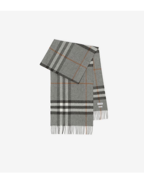 Cachecol de cashmere em Check