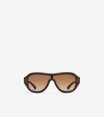 マスク サングラス (ブラウン) | Burberry®公式サイト
