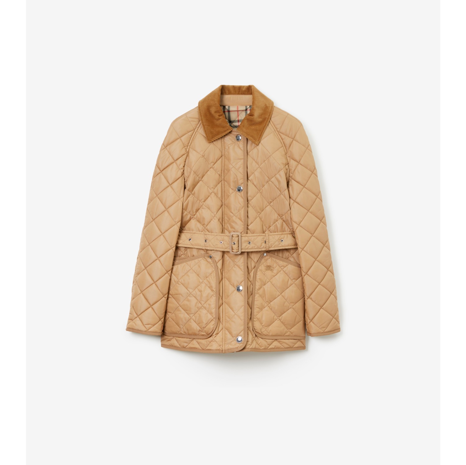Quilted Nylon Barn Jacket