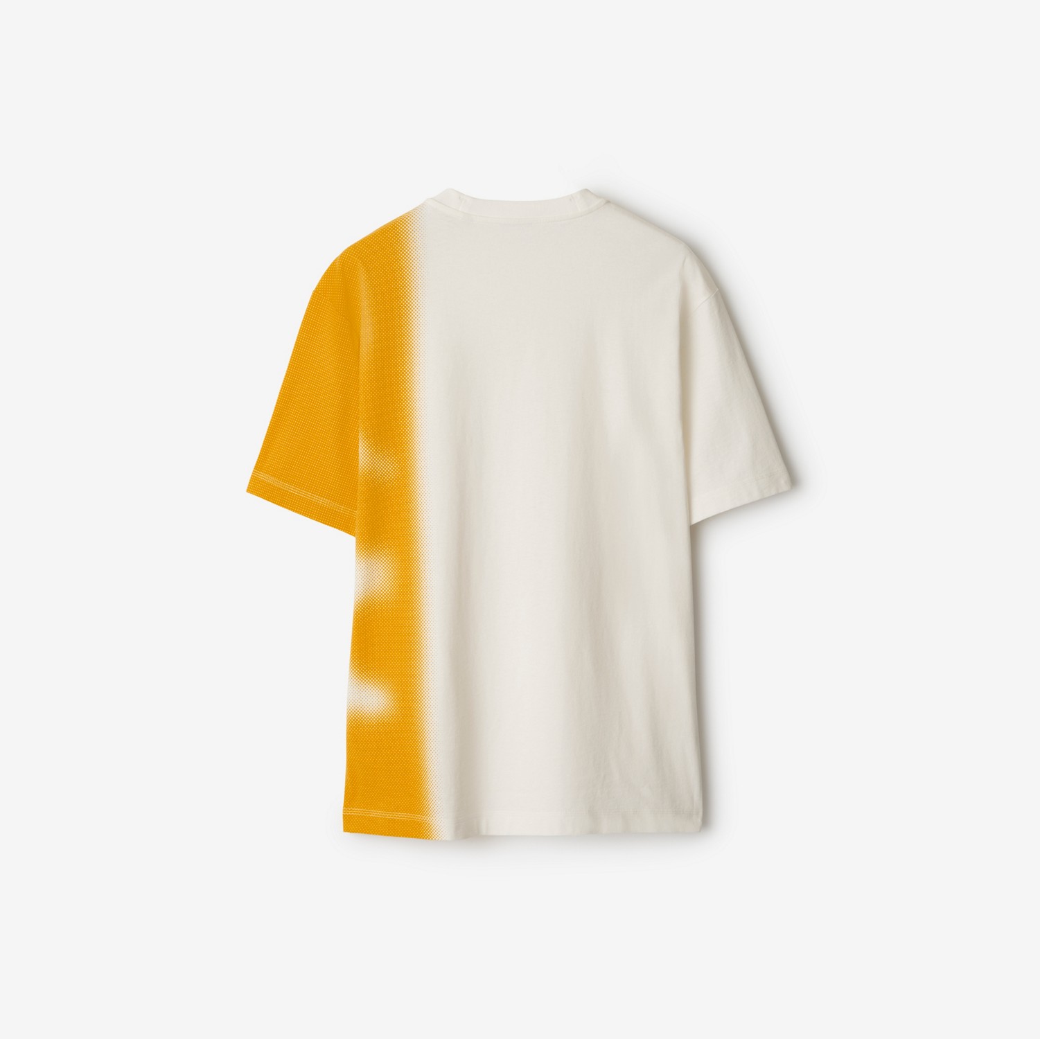 Camiseta de algodão com estampa EKD em meio-tom