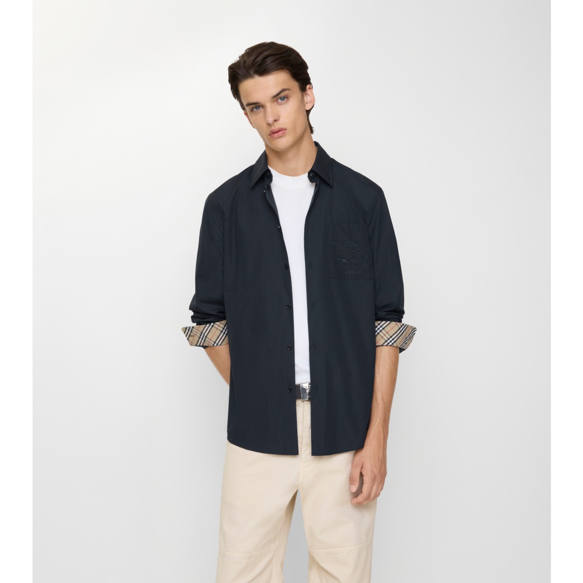  Check Regular Fit Poplin Shirt