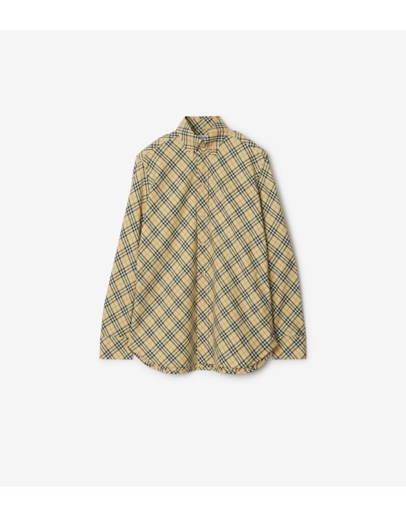 Check Cotton Shirt