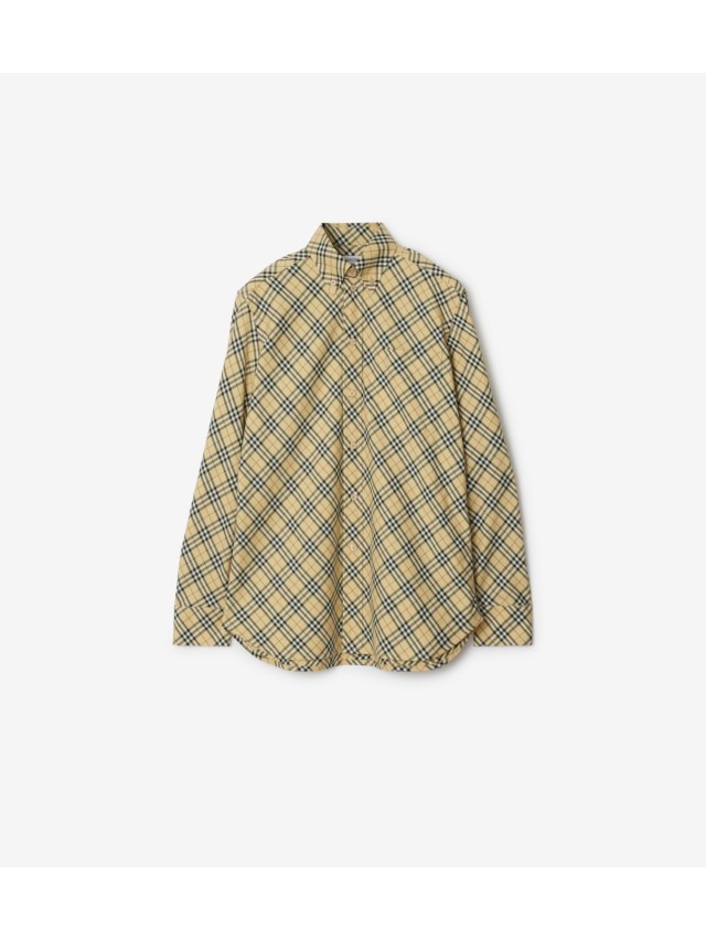 Burberry button buy down blouse