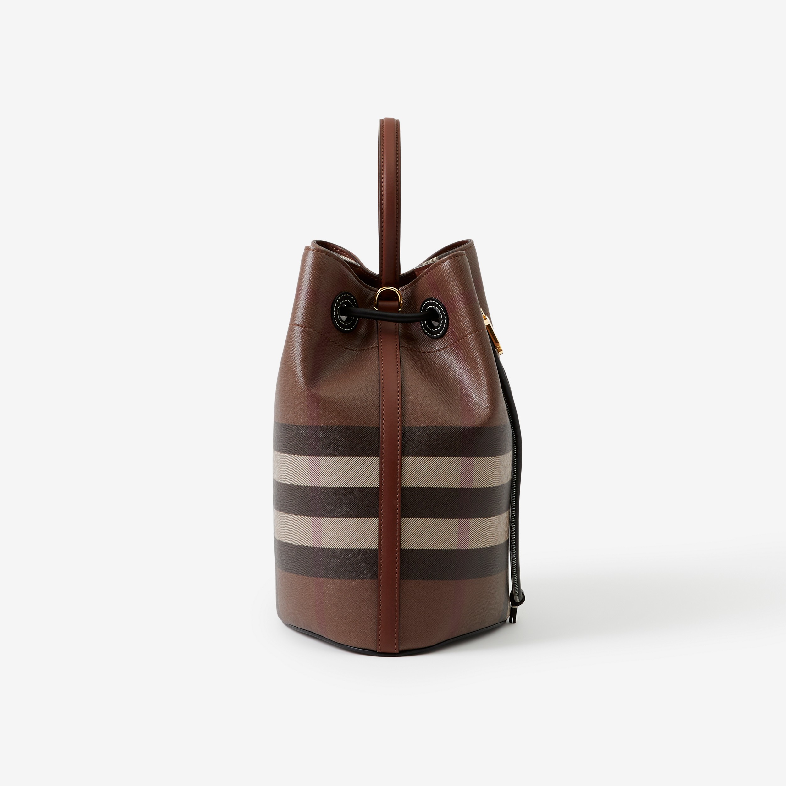 Small TB Bucket Bag in Dark Birch Brown - Women | Burberry® Official - 2