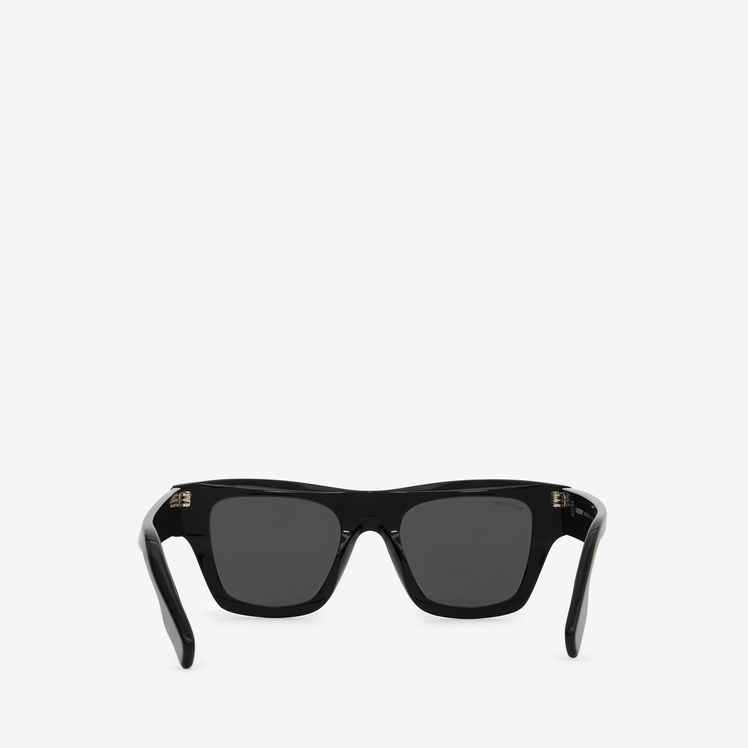 Eckige Sonnenbrille (Schwarz) - Herren | Burberry® - 3