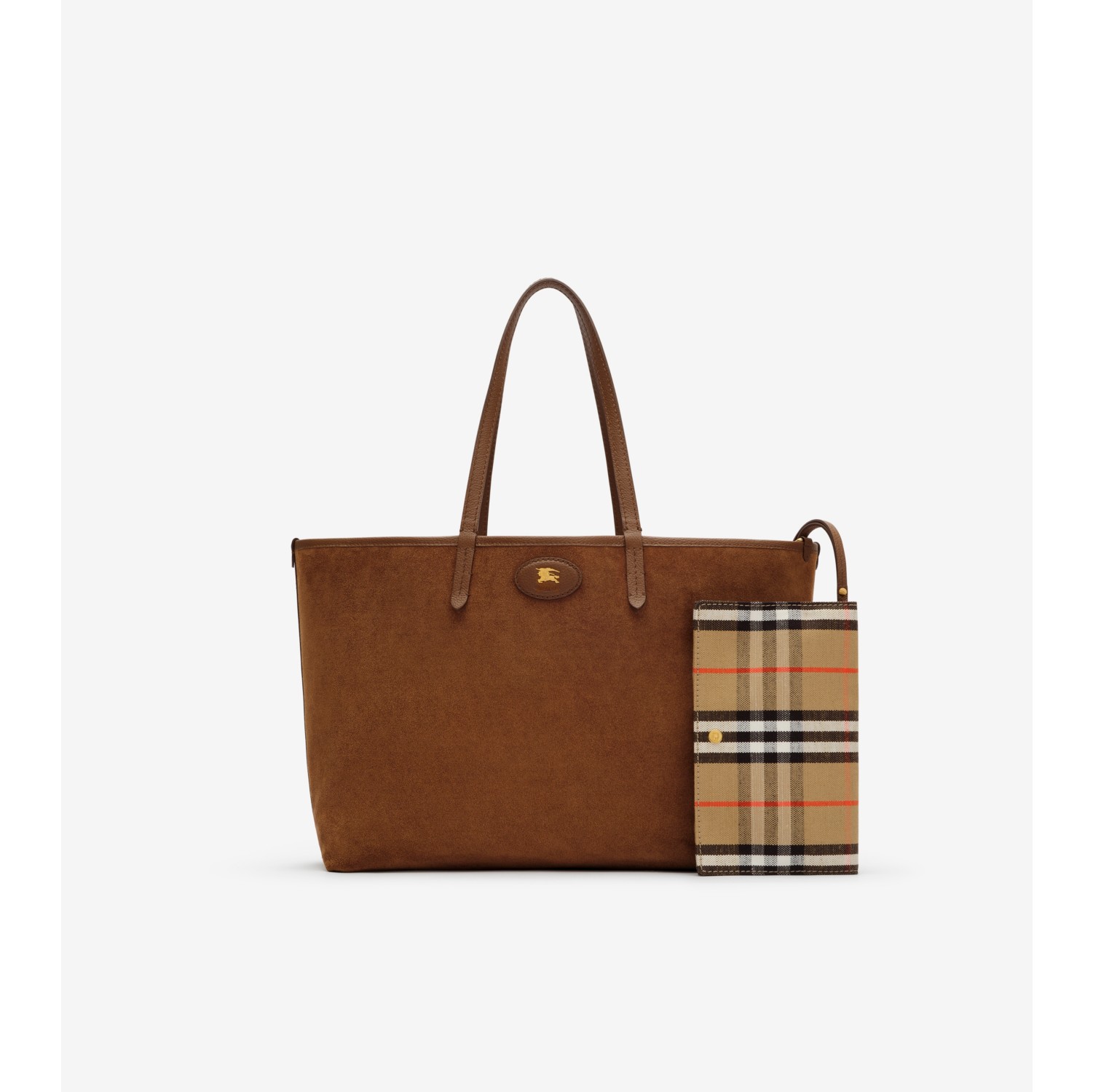 Medium Reversible Bloomsbury Tote​ in Hazel brown/sand beige