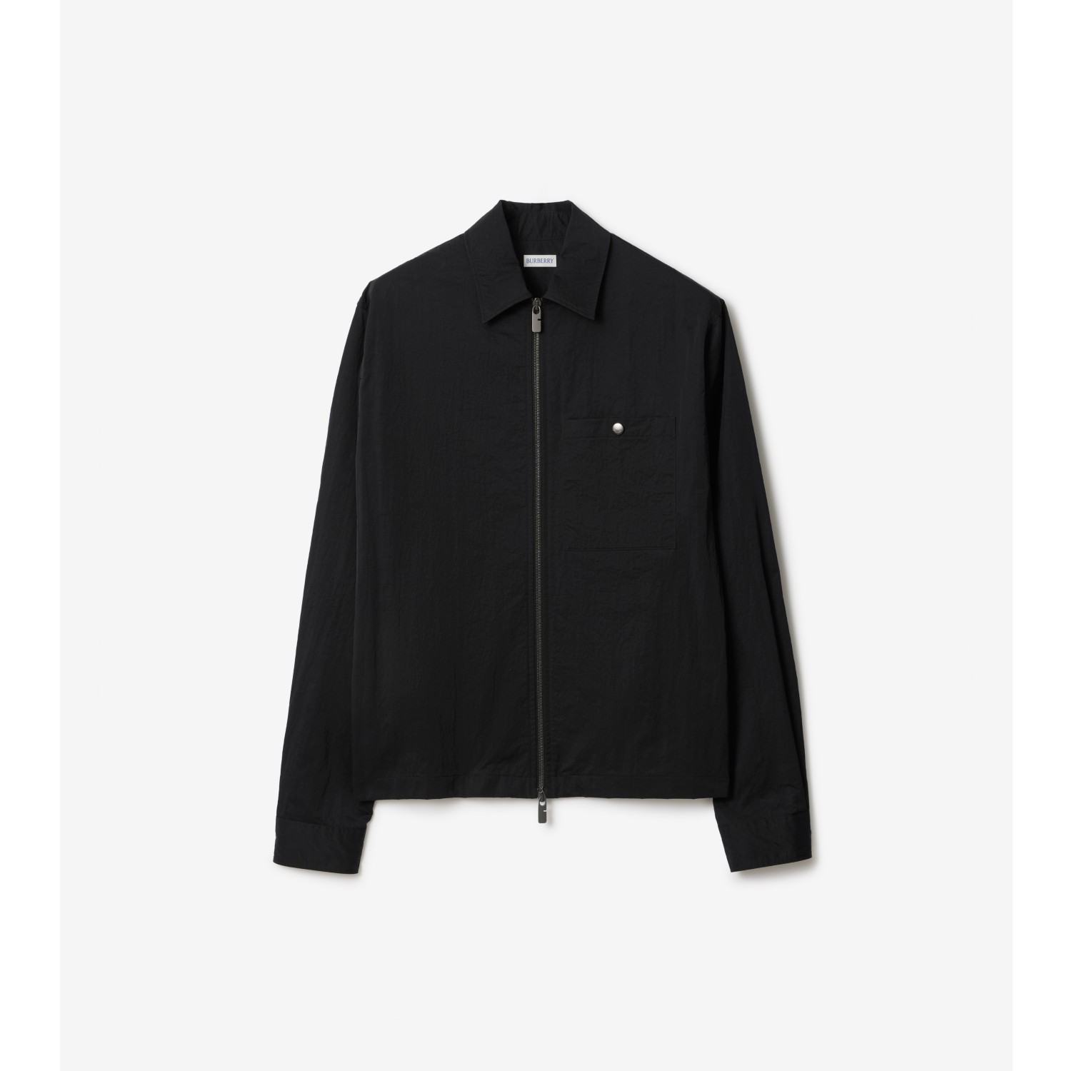 Nylon Zip Overshirt