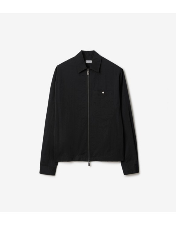 新品　BURBERRY 23SS ストーンウォッシュデニム シャツ　XL メンズ デザイナー シャツ | Burberry® 公式サイト