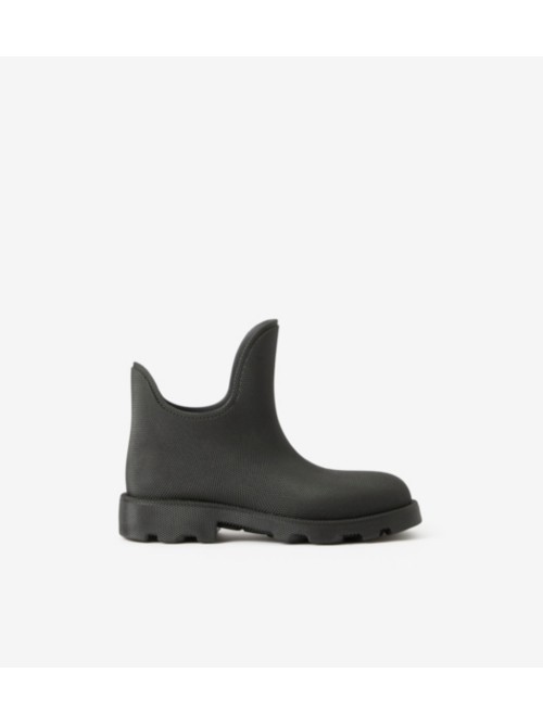Burberry Marsh Rubber Rain Boots In Black