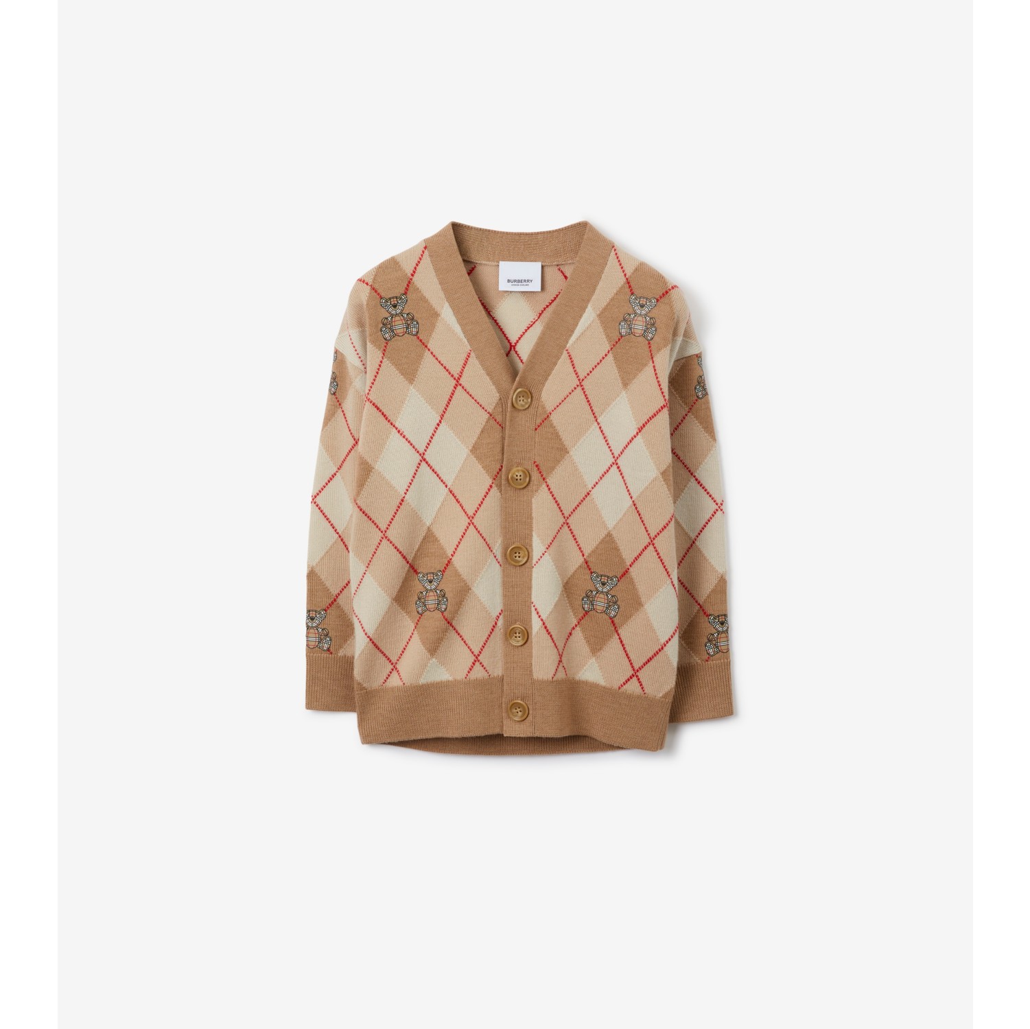 Argyle cardigan hot sale