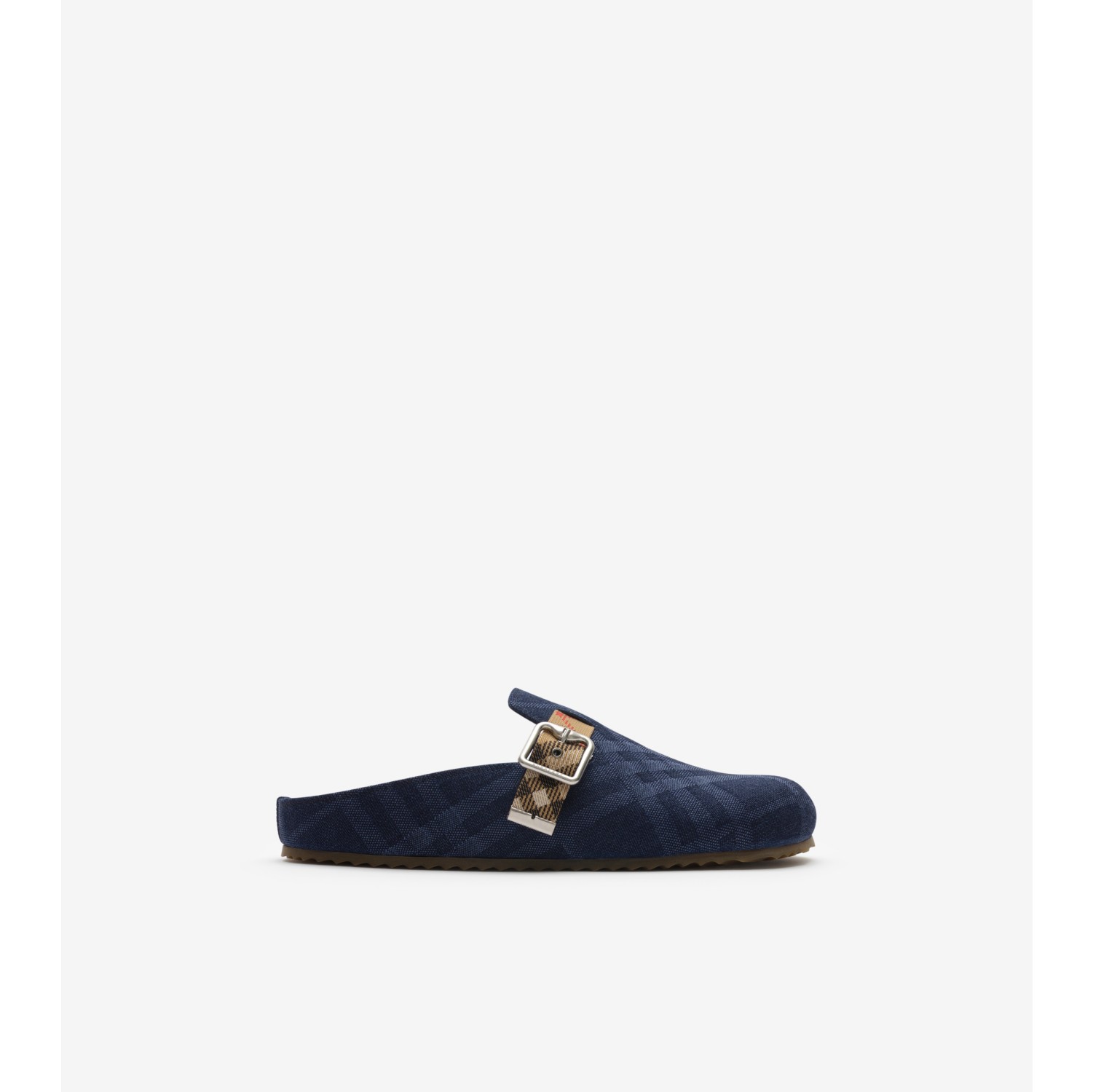 Check Denim Urchin Clogs