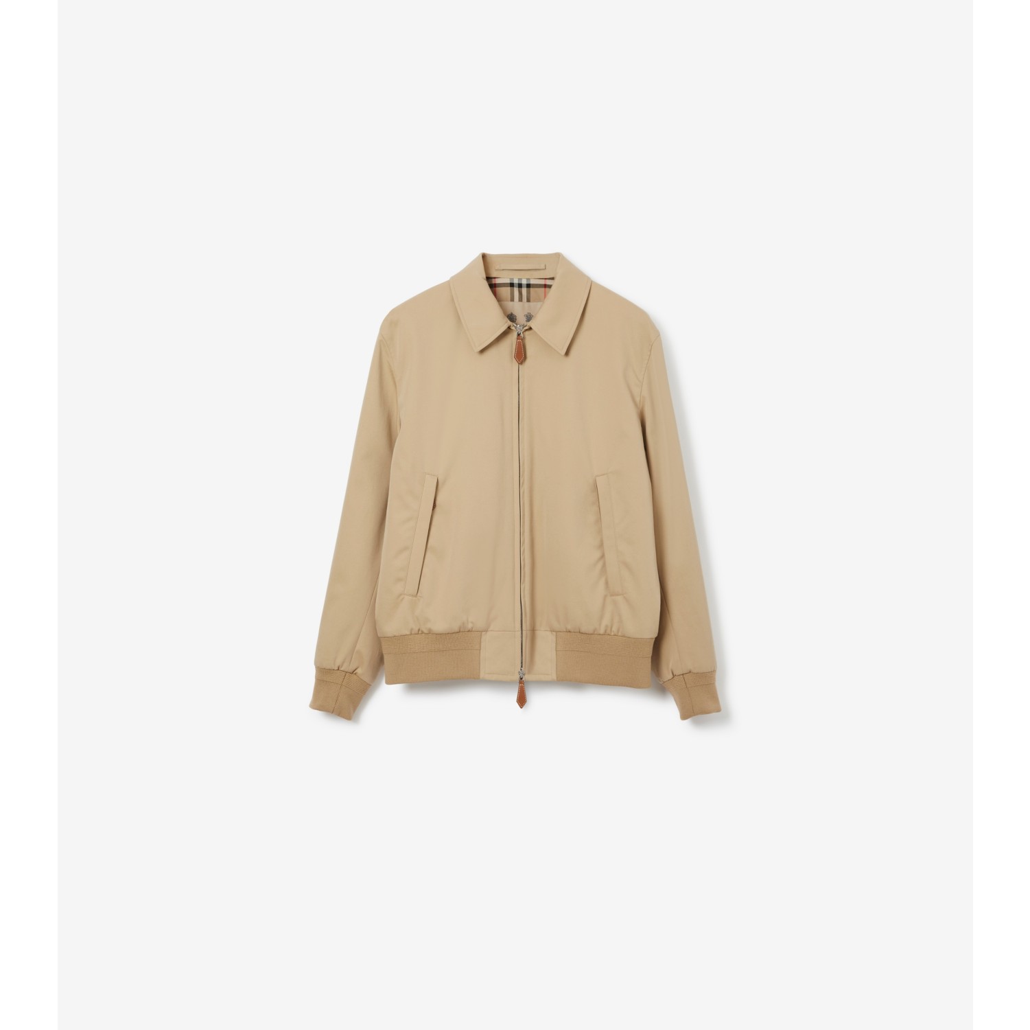 Soho Heritage Harrington Jacket in Honey - Men, Cotton